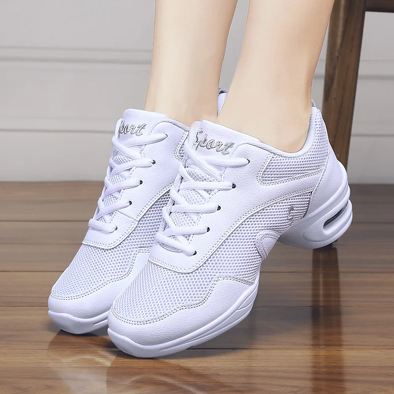 New Women's Dance Shoes Mesh Breathable Soft Bottom Women's Flats 
New Women's Dance Shoes Mesh Breathable Soft Bottom Women's Flats