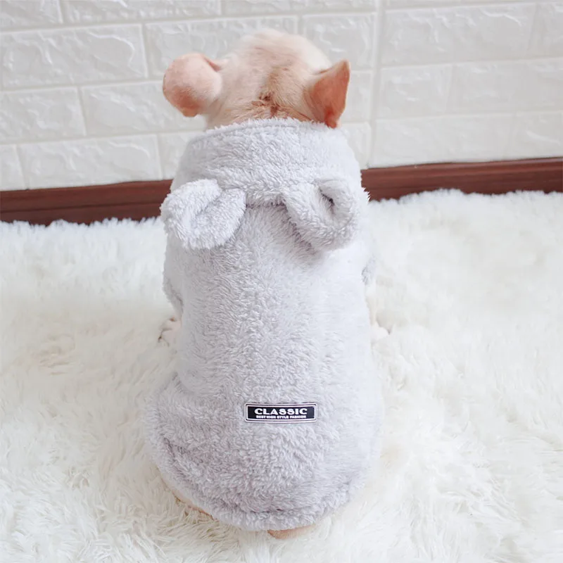 Fleece Winter Pet Dog Clothes for Small Dogs French Bulldog Warm Coat for Chihuahua Puppy Hoodies for Yorkshire Pug Costume
Fleece Winter Pet Dog Clothes for Small Dogs French Bulldog Warm Coat for Chihuahua Puppy Hoodies for Yorkshire Pug Costume