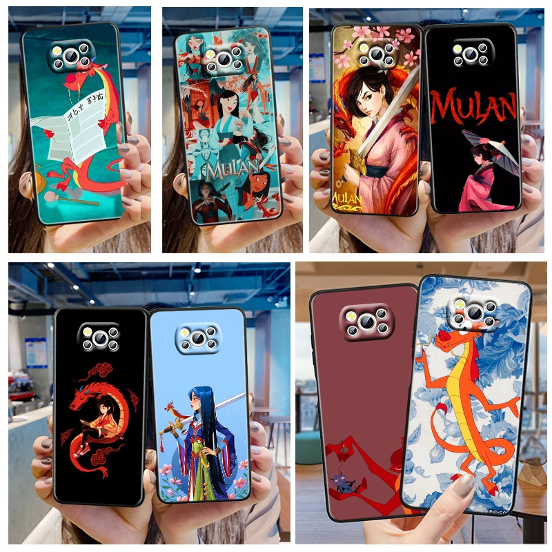 Disney Mushu Mula Phone Case For Xiaomi Mi Poco X4 X3 NFC F4 F3 GT M4 M3 M2 X2 F2 Pro C3 5G Civi Fundas Black Soft
Disney Mushu Mula Phone Case For Xiaomi Mi Poco X4 X3 NFC F4 F3 GT M4 M3 M2 X2 F2 Pro C3 5G Civi Fundas Black Soft