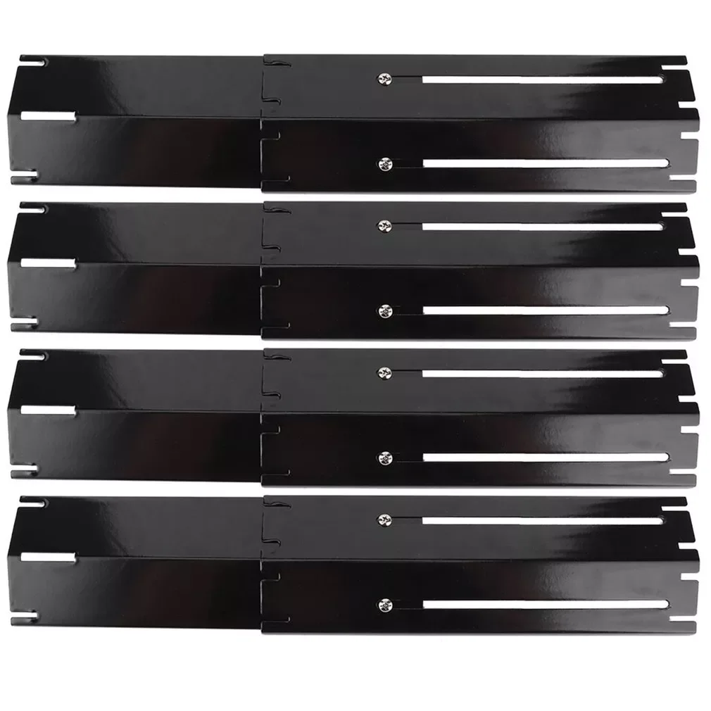 4pcs Heavy Duty Adjustable Porcelain Steel Heat Plate Replacement Shield Heat Tent Burner Cover For Gas Grill
4pcs Heavy Duty Adjustable Porcelain Steel Heat Plate Replacement Shield Heat Tent Burner Cover For Gas Grill