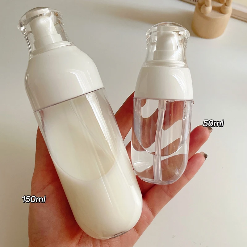 50/150ML Small Pump Travel Bottle Convenient Travel Pack Perfume Sample Lotion Lotion Facial Vacuum Spray Pot
50/150ML Small Pump Travel Bottle Convenient Travel Pack Perfume Sample Lotion Lotion Facial Vacuum Spray Pot