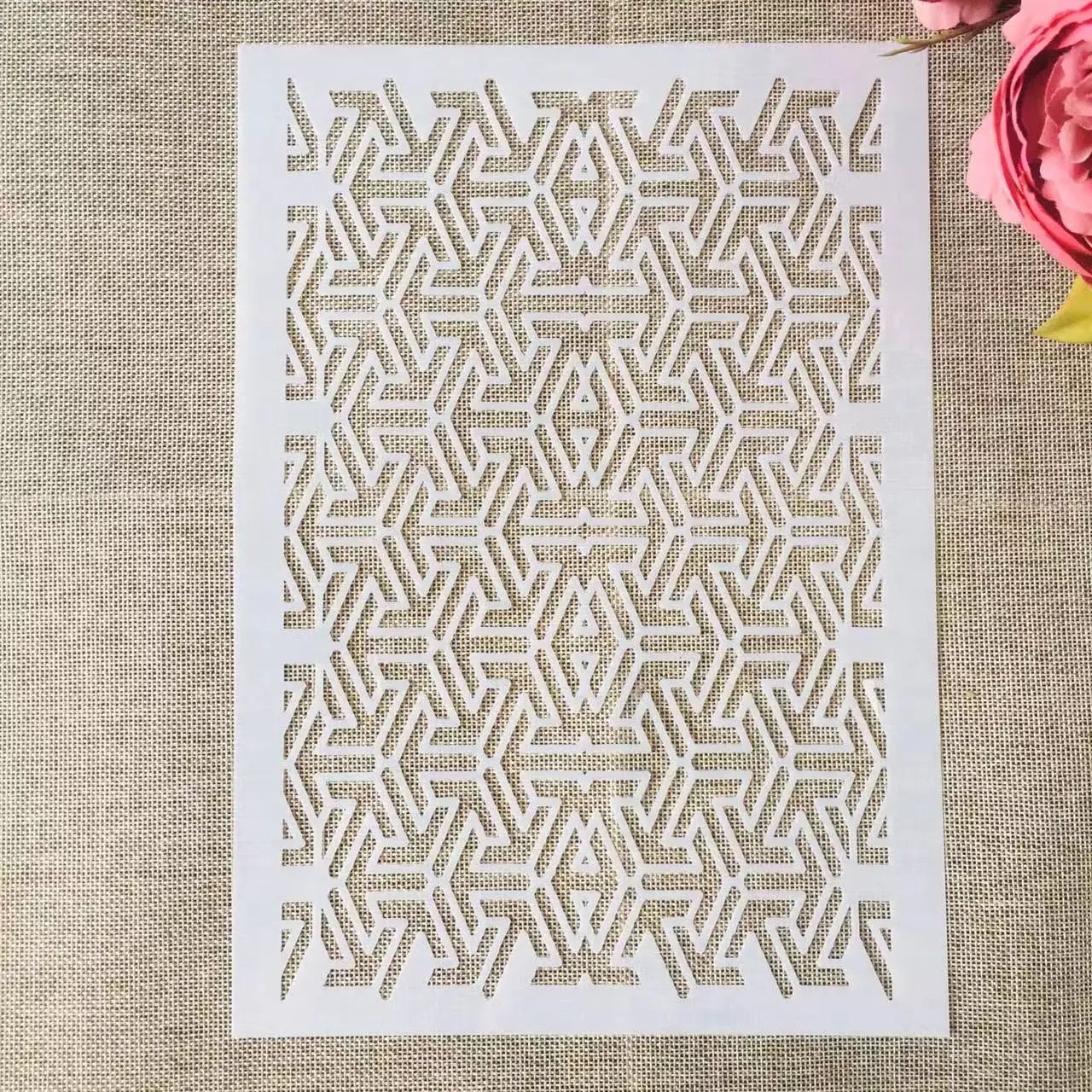 A4 29cm Geometry 3D Cubic DIY Layering Stencils Wall Painting Scrapbook Coloring Embossing Album Decorative Template
A4 29cm Geometry 3D Cubic DIY Layering Stencils Wall Painting Scrapbook Coloring Embossing Album Decorative Template