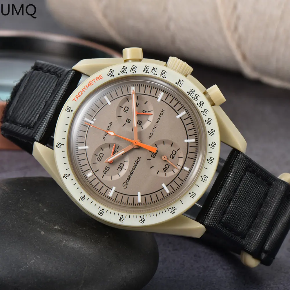 New Couple Watch Multifunction Plastic Case Weight Moon Watches For Men swatch Ladies Business Chronograph Explore Planet Clock
New Couple Watch Multifunction Plastic Case Weight Moon Watches For Men swatch Ladies Business Chronograph Explore Planet Clock