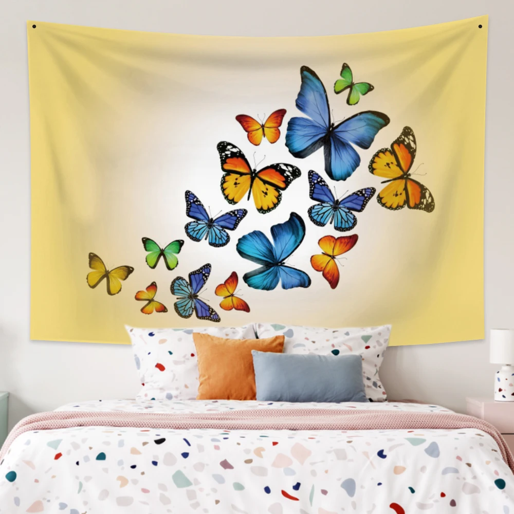 Colourful Butterfly Tapestry Photo Backdrops Psychedelic Hippie Wall Hanging Girl Bedroom Living Room College Dorm Home Decor
Colourful Butterfly Tapestry Photo Backdrops Psychedelic Hippie Wall Hanging Girl Bedroom Living Room College Dorm Home Decor