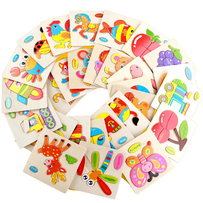 15x15cm Wooden 3d Puzzle Cartoon Animal Vehicle Jigsaw Puzzle Board Game Baby Early Learning Educational Toys For Children
15x15cm Wooden 3d Puzzle Cartoon Animal Vehicle Jigsaw Puzzle Board Game Baby Early Learning Educational Toys For Children