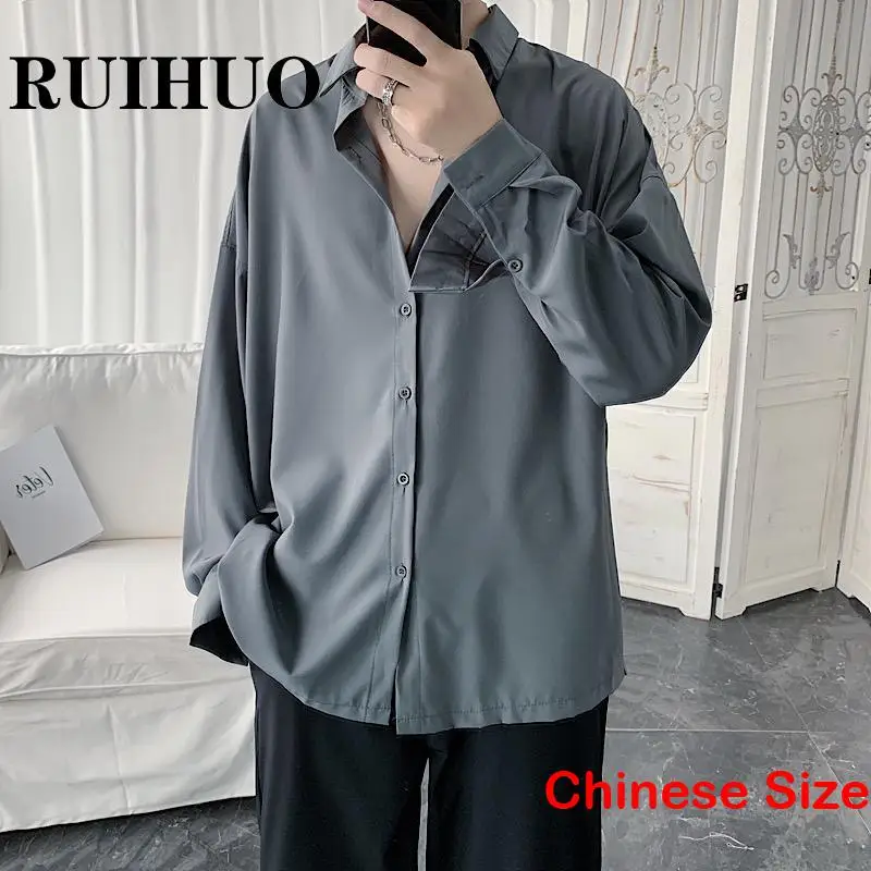 RUIHUO однотонный топ с длинным рукавом винтажная одежда рубашки мужская рубашка одежда японская мода топы уличная одежда Блузки 2XL 2023 Весна
RUIHUO однотонный топ с длинным рукавом винтажная одежда рубашки мужская рубашка одежда японская мода топы уличная одежда Блузки 2XL 2023 Весна