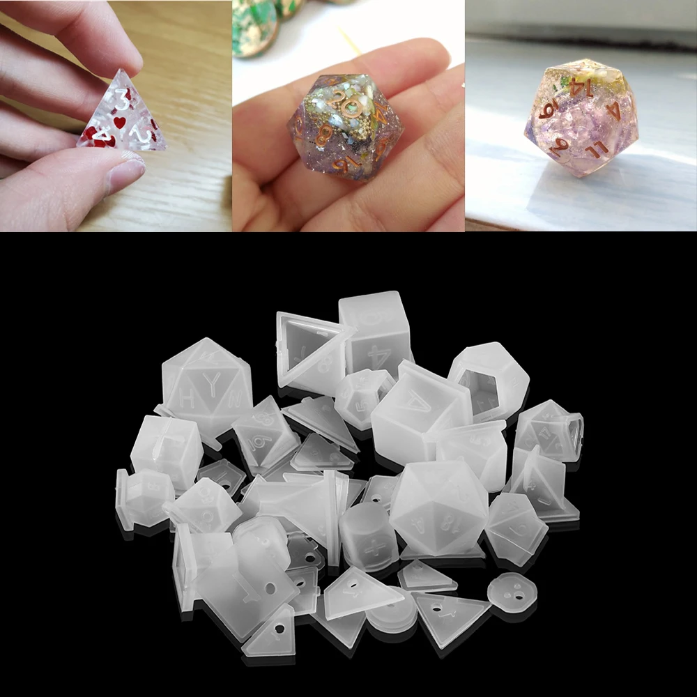 Clear Irregular Dice Epoxy Resin Molds Numbers Letters Dice For DIY Resin Epoxy Casting Mold Silicone Jewelry Making Accessories
Clear Irregular Dice Epoxy Resin Molds Numbers Letters Dice For DIY Resin Epoxy Casting Mold Silicone Jewelry Making Accessories