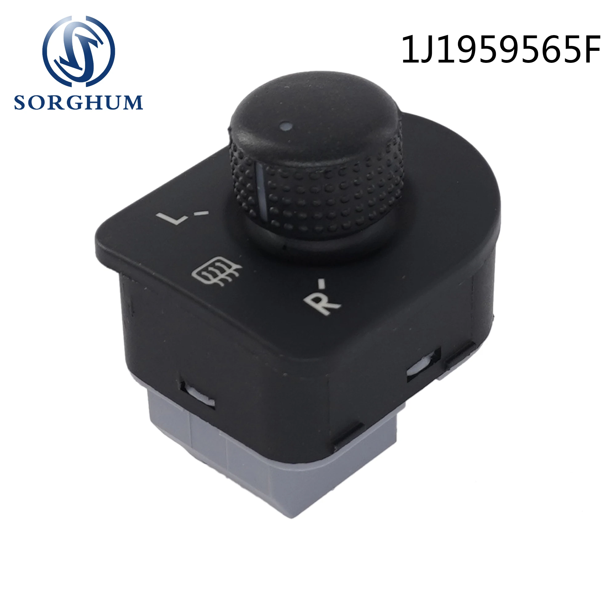 

Sorghum 1J1959565F Car Side Mirror Knob Switch Rearview Adjustment Button Control For VW Beetle Passat B5 Bora Golf 4 Jetta MK4