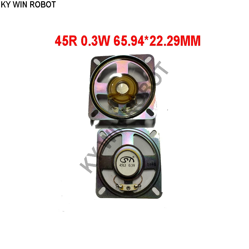 New Ultra-thin square speaker waterproof 45 ohms 0.3 watt 0.3W 45R speaker Diameter 65.94MM 6.594CM thickness 22.29MM
New Ultra-thin square speaker waterproof 45 ohms 0.3 watt 0.3W 45R speaker Diameter 65.94MM 6.594CM thickness 22.29MM