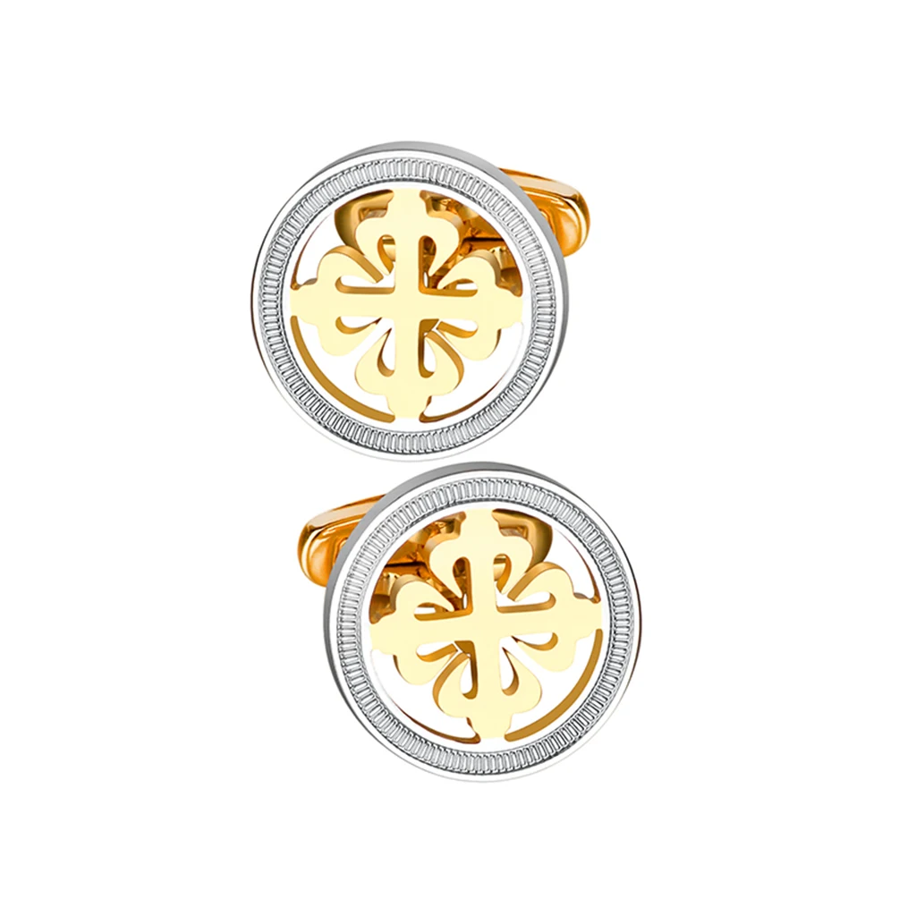 NVT Luxury Stainless Steel Iris Flower Cufflinks for Mens Shirt Round Cuff links Wedding Best Man Gift Free Engraving Name
NVT Luxury Stainless Steel Iris Flower Cufflinks for Mens Shirt Round Cuff links Wedding Best Man Gift Free Engraving Name