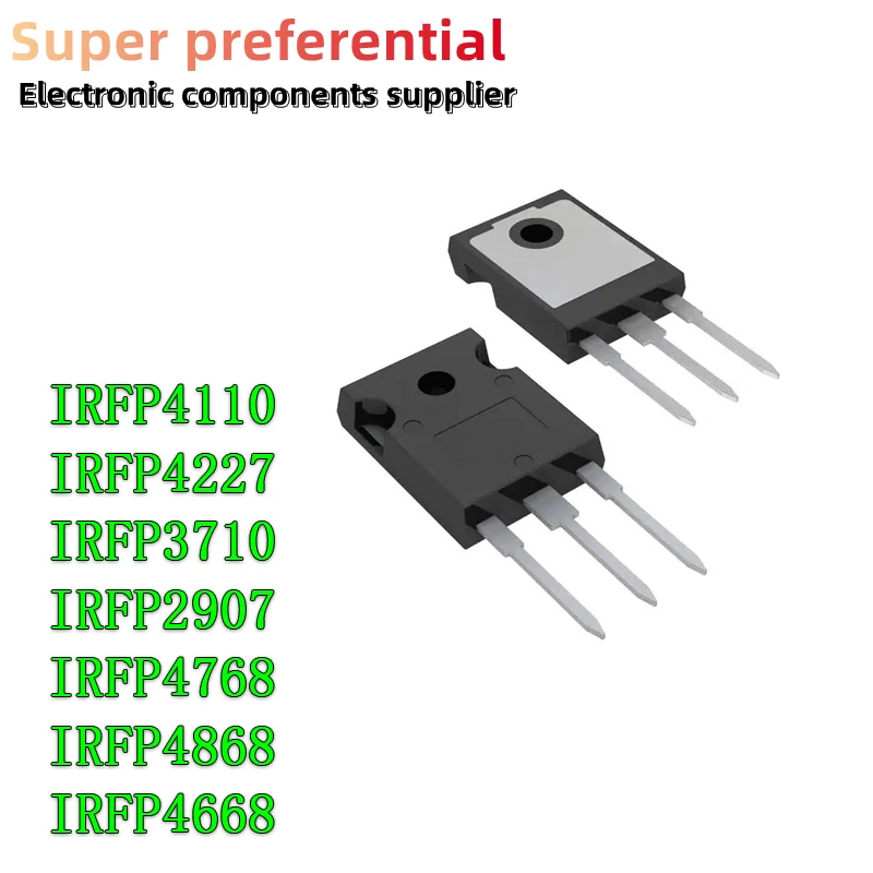 5PCS IRFP4110 IRFP4227 IRFP3710 IRFP2907 IRFP4768 IRFP4868 IRFP4668 IRFP4110PBF IRFP3710PBF IRFP2907PBF IRFP4668PBF TO-247
5PCS IRFP4110 IRFP4227 IRFP3710 IRFP2907 IRFP4768 IRFP4868 IRFP4668 IRFP4110PBF IRFP3710PBF IRFP2907PBF IRFP4668PBF TO-247