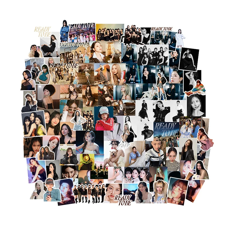 96Pcs/Set Kpop TWICE Stickers New Album Ready To BE THE FEELS Between 1&2 Kawaii Idol Photo Picture Print Stickers Fan Gifts
96Pcs/Set Kpop TWICE Stickers New Album Ready To BE THE FEELS Between 1&2 Kawaii Idol Photo Picture Print Stickers Fan Gifts