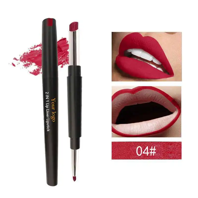 Custom Logo Elegant Woman Lip Liner Makeup Lipstick Waterproof Long Lasting Tint Sexy Red Lip Stick Beauty Matte Liner Lipstick
Custom Logo Elegant Woman Lip Liner Makeup Lipstick Waterproof Long Lasting Tint Sexy Red Lip Stick Beauty Matte Liner Lipstick