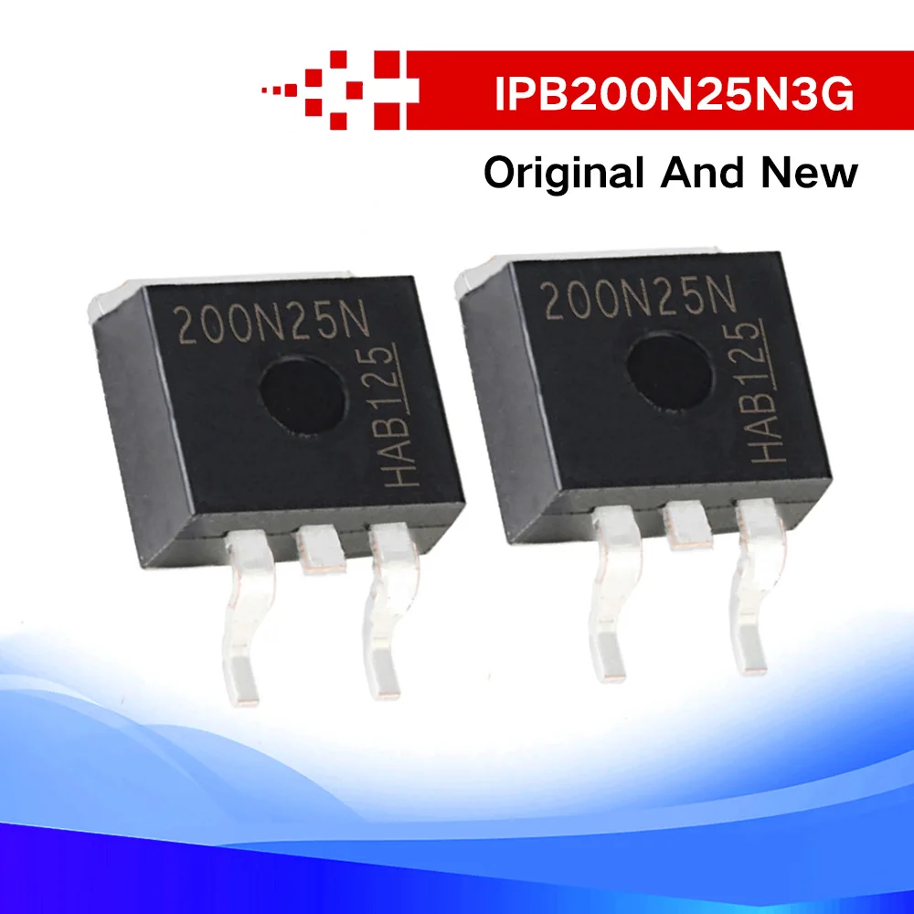 

100% Новые IPB200N25N3G электронные компоненты TO-263-3 чип печатной схемы ic