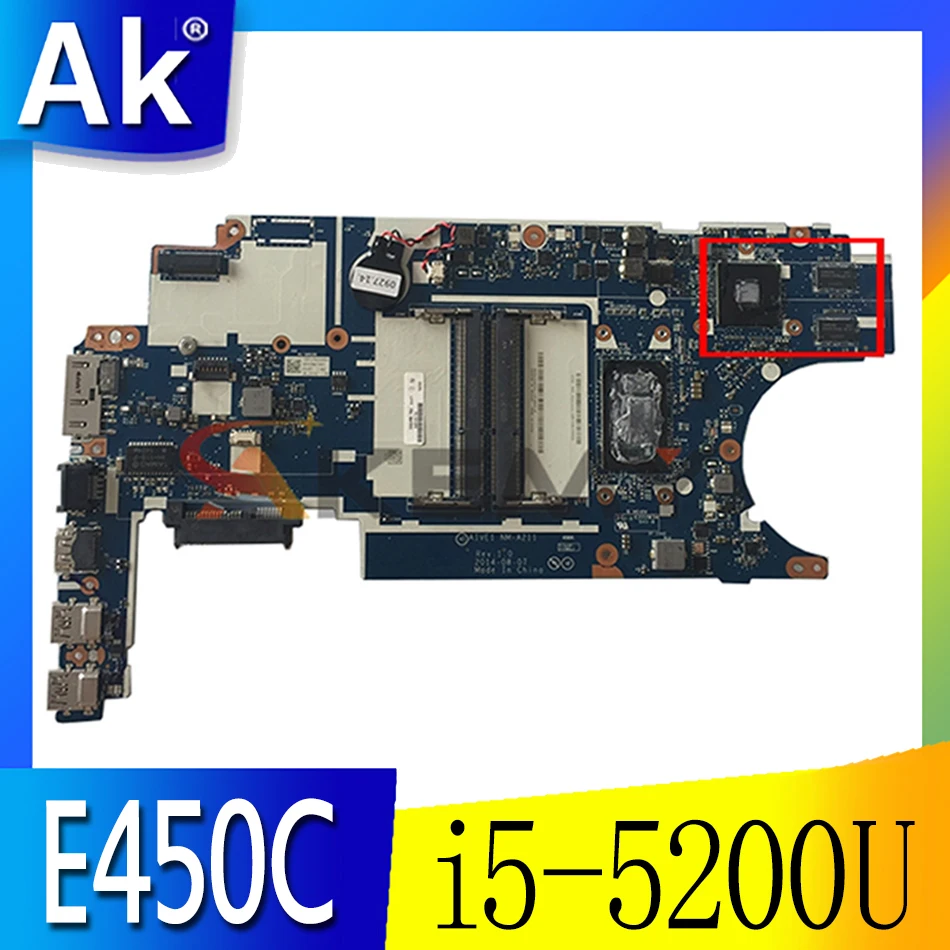 Thinkpad E450C E450 i5-5200U Notebook PC independent video card motherboard. NM-A211.FRU 00UP296 00UP295 00HT659 00HT657 00HT658
Thinkpad E450C E450 i5-5200U Notebook PC independent video card motherboard. NM-A211.FRU 00UP296 00UP295 00HT659 00HT657 00HT658