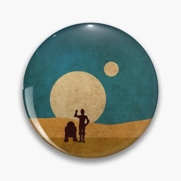 Настраиваемая мягкая булавка Droids In The Desert, модная женская одежда для влюбленных, милая декоративная брошь, металлическая подарочная бижутер...
Настраиваемая мягкая булавка Droids In The Desert, модная женская одежда для влюбленных, милая декоративная брошь, металлическая подарочная бижутер...