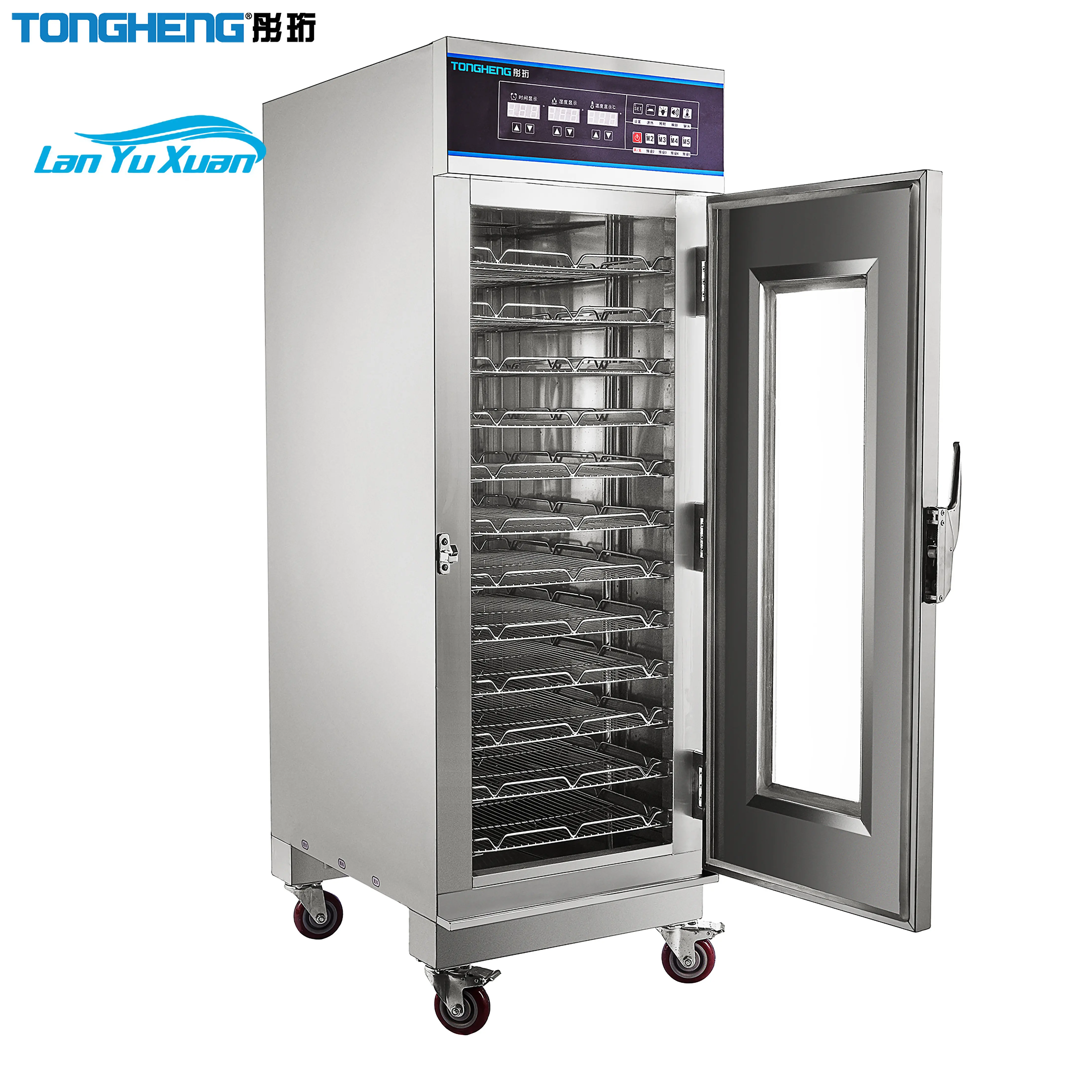 Commercial 12 Trays Bread Dough Bun Pasteles De Masa Heating Proofer Machine Bread Proofer Chamber Dough Fermentation Room
Commercial 12 Trays Bread Dough Bun Pasteles De Masa Heating Proofer Machine Bread Proofer Chamber Dough Fermentation Room