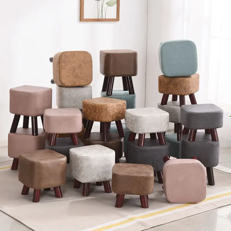 Solid Wood Household Stool Doorway Shoe Wearing Stool Living Room Small Bench Coffee Low Stool Light Luxury Sofa Stool
Solid Wood Household Stool Doorway Shoe Wearing Stool Living Room Small Bench Coffee Low Stool Light Luxury Sofa Stool