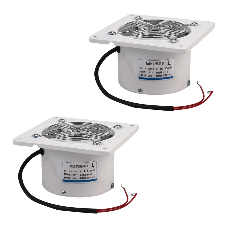 2X 4 Inch 20W 220V Ventilating Exhaust Extractor Fan Window Wall Kitchen Toilet Bathroom Blower Air Clean Cooling Vent
2X 4 Inch 20W 220V Ventilating Exhaust Extractor Fan Window Wall Kitchen Toilet Bathroom Blower Air Clean Cooling Vent