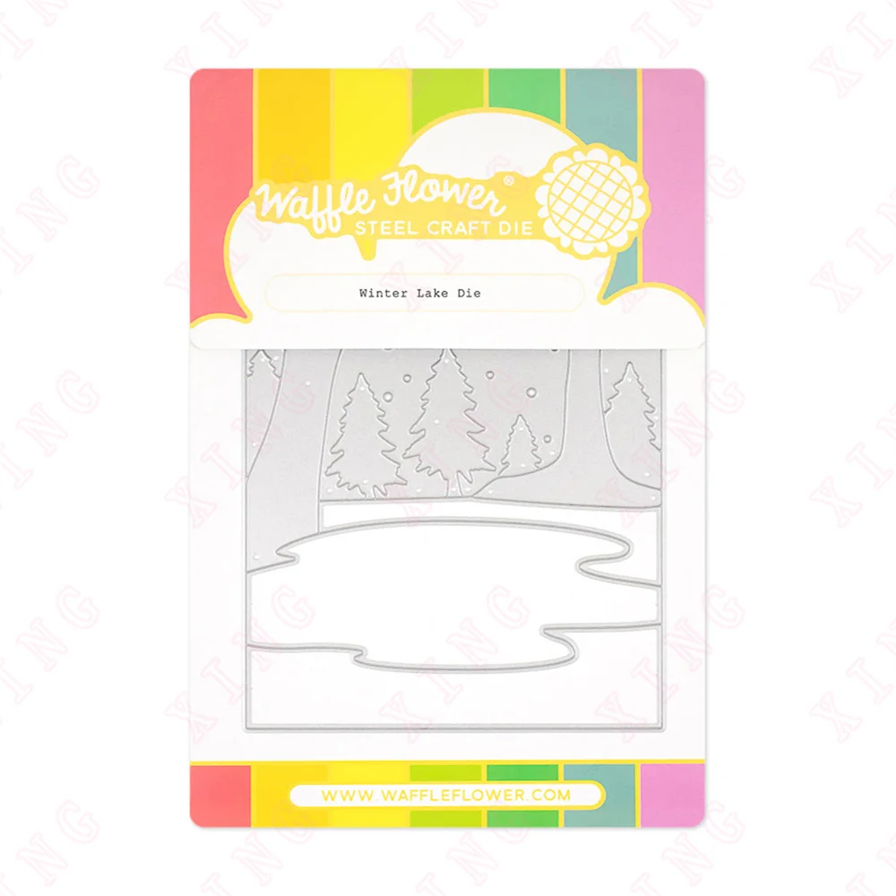 Diy Scrapbook Decoration Embossing Craft Template 2022 Christmas Arrival Metal Cutting Dies Made Album Card Winter Lake Die Mold 
Diy Scrapbook Decoration Embossing Craft Template 2022 Christmas Arrival Metal Cutting Dies Made Album Card Winter Lake Die Mold