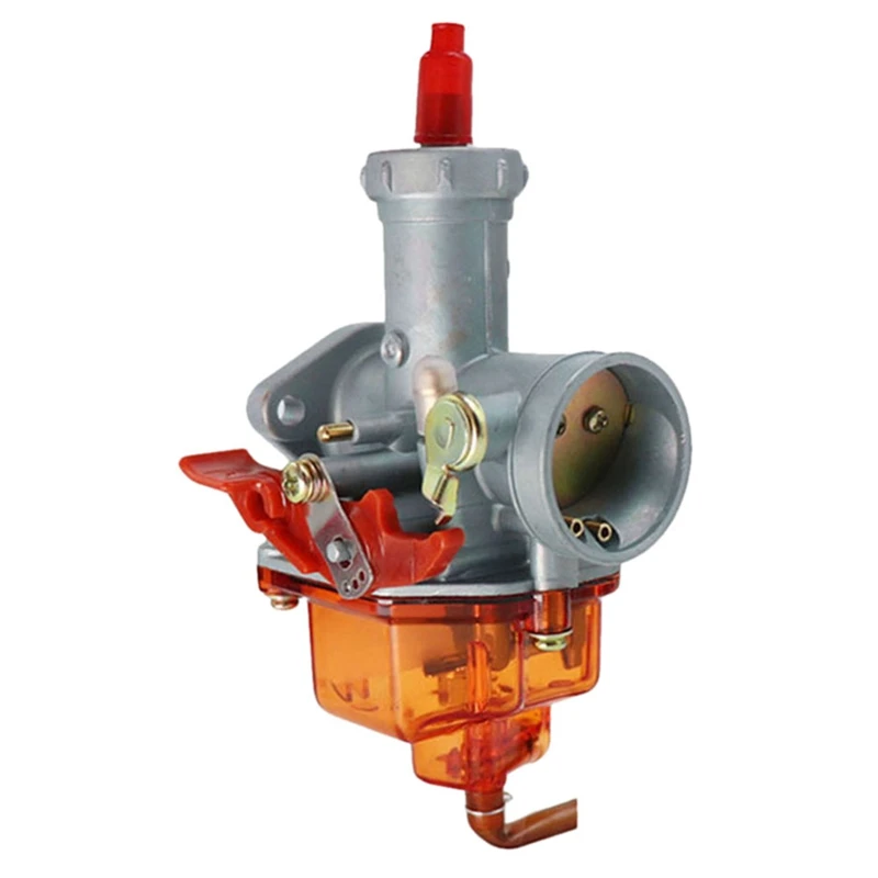 PZ27 PZ27MM Motorcycle Carburetor with Oil Pan Suitable for Keihin Motorcycle TTR250 CG200 Orange
PZ27 PZ27MM Motorcycle Carburetor with Oil Pan Suitable for Keihin Motorcycle TTR250 CG200 Orange