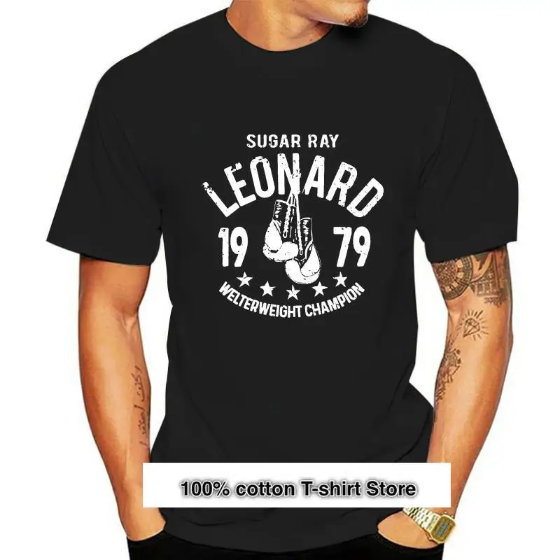 Camiseta de entrenamiento de boxeo, camisa de color negro, de Sugar Ray, Leonardo
Camiseta de entrenamiento de boxeo, camisa de color negro, de Sugar Ray, Leonardo