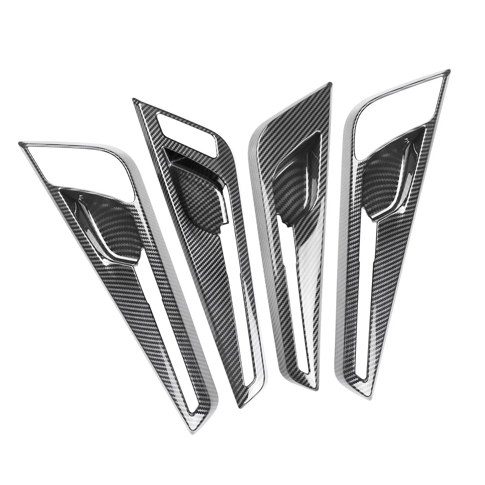 4Pcs Carbon Fiber Interior Mouldings Inner Door Handle Bowl Panel Decoration Cover Trim for KIA EV6 2021 2022 LHD
4Pcs Carbon Fiber Interior Mouldings Inner Door Handle Bowl Panel Decoration Cover Trim for KIA EV6 2021 2022 LHD