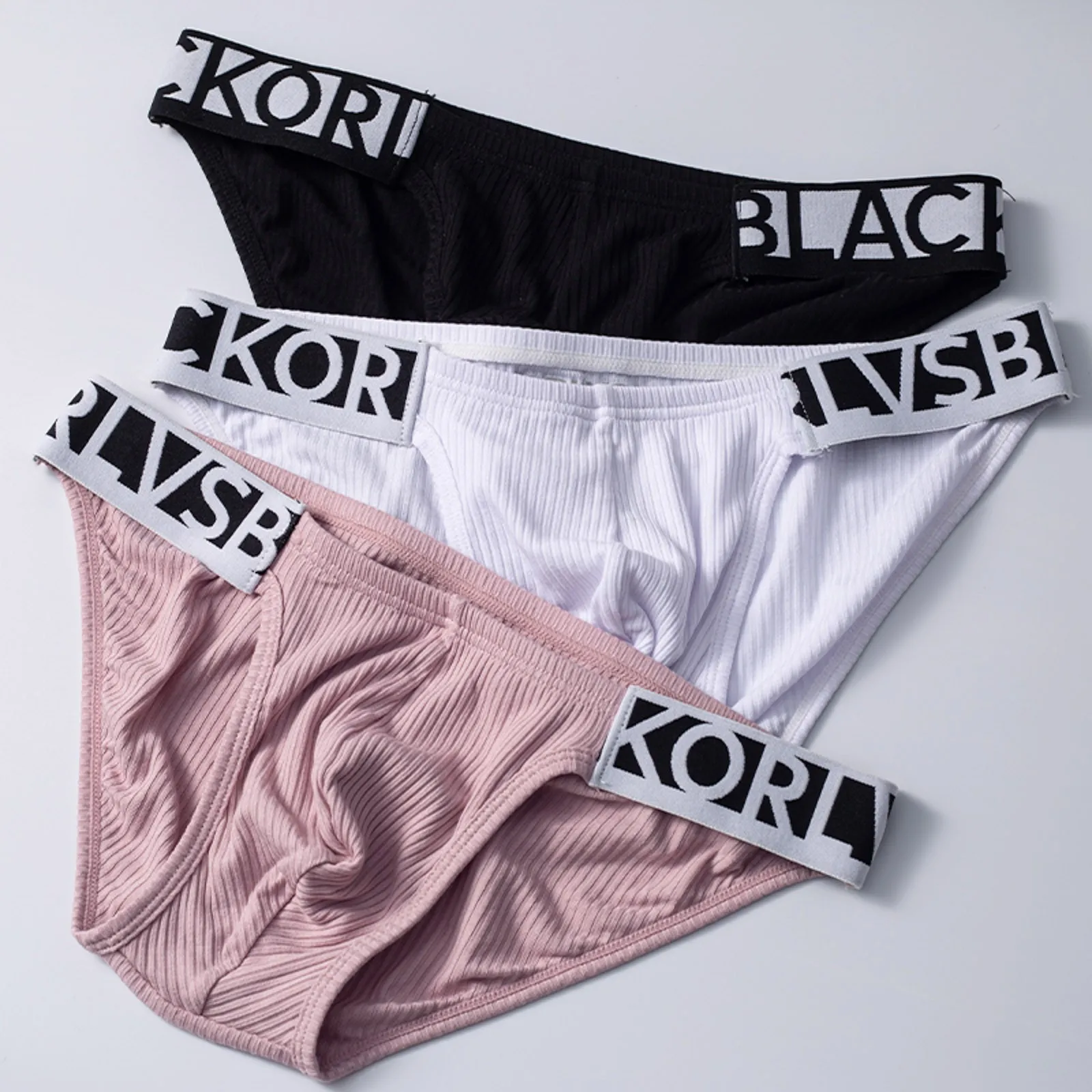 Men Underwear Sexy Men Briefs Ribbed Letter Breathable Male Panties Underpants Briefs Mens Slip Cueca Colors Tanga Men's Briefs
Men Underwear Sexy Men Briefs Ribbed Letter Breathable Male Panties Underpants Briefs Mens Slip Cueca Colors Tanga Men's Briefs