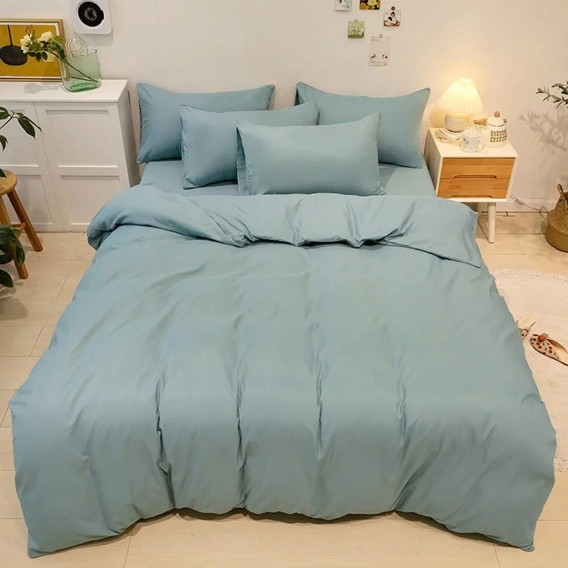 Soft Breathable Simple style Solid Color Bedding Set with Zipper Twin Full Queen King 4/6Pcs Comforter Cover Bedsheet Pillowcase
Soft Breathable Simple style Solid Color Bedding Set with Zipper Twin Full Queen King 4/6Pcs Comforter Cover Bedsheet Pillowcase