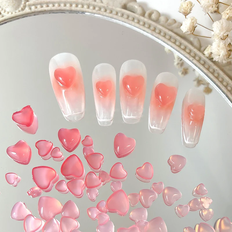 100pcs Nail Charms UV Sensitive Light Change Translucent 3D Love Heart Bow-knot Jewelry Nail Art Rhinestones Decoration Manicure
100pcs Nail Charms UV Sensitive Light Change Translucent 3D Love Heart Bow-knot Jewelry Nail Art Rhinestones Decoration Manicure