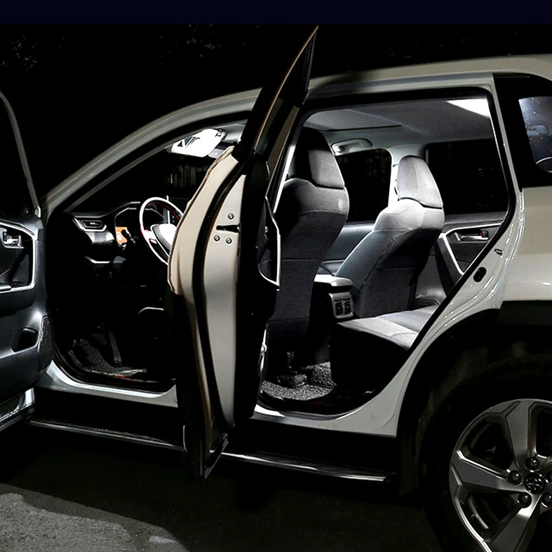 6 Шт. Светодиодные Купольные Фонари Для Toyota RAV4 XA50 2019-2024, Зеркало Для Чтения, Лампа Багажника Автомобиля
6 Шт. Светодиодные Купольные Фонари Для Toyota RAV4 XA50 2019-2024, Зеркало Для Чтения, Лампа Багажника Автомобиля