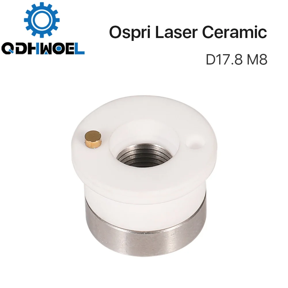 OEM 3D Ospri Laser Ceramic Dia.17.8mm Thread M8 Nozzle Holder Laser Head Accessories for Ospri 3D Laser Cutting Head
OEM 3D Ospri Laser Ceramic Dia.17.8mm Thread M8 Nozzle Holder Laser Head Accessories for Ospri 3D Laser Cutting Head