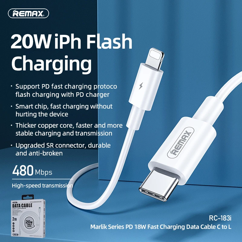 Remax 20W PD USB C Data Cable for iPhone 13 Pro Max Fast Charging USB C Cable for iPhone 12 mini pro max Data USB Type C Cable
Remax 20W PD USB C Data Cable for iPhone 13 Pro Max Fast Charging USB C Cable for iPhone 12 mini pro max Data USB Type C Cable