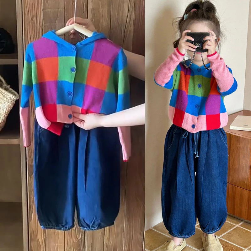 Kids Knit Cardigan Coat Toddler Girl Clothes Autumn Winter Korean Fashion Sweater Jacket Hoody Pullover Outwear Outerwear
Kids Knit Cardigan Coat Toddler Girl Clothes Autumn Winter Korean Fashion Sweater Jacket Hoody Pullover Outwear Outerwear