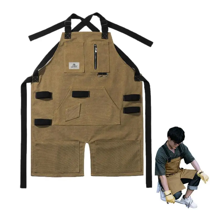 Apron For Men Grilling Waterproof Canvas BBQ Apron Bakers Aprons Outdoor Picnic Barbecue Work Clothes Camping Supplies For Chef
Apron For Men Grilling Waterproof Canvas BBQ Apron Bakers Aprons Outdoor Picnic Barbecue Work Clothes Camping Supplies For Chef