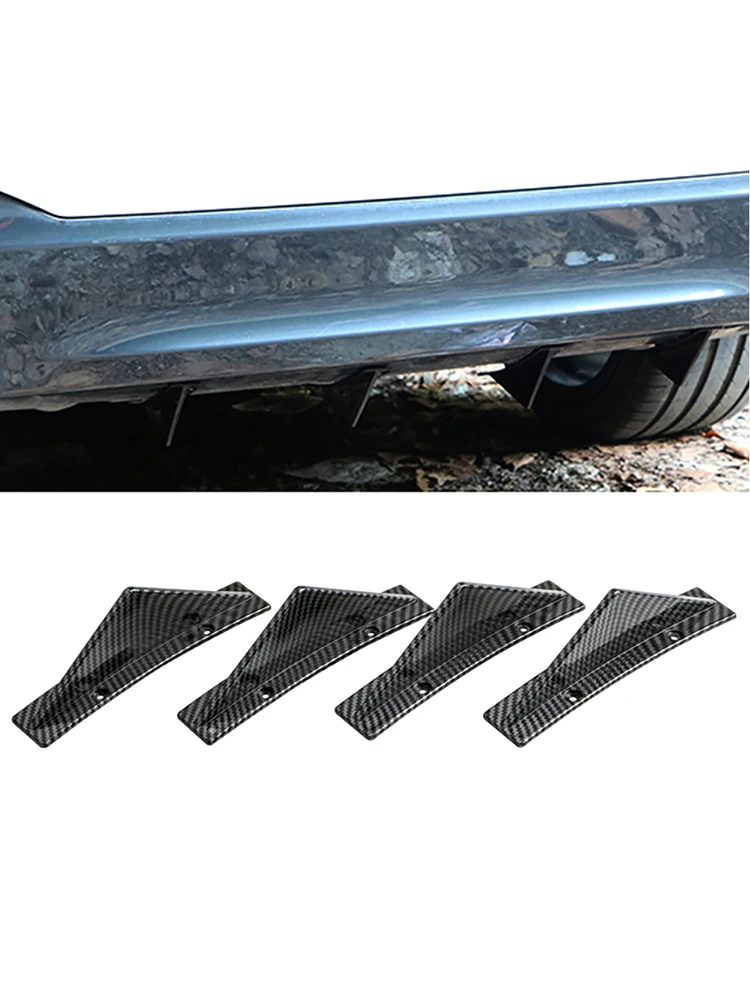 4pcs Universal Carbon Fiber Car Modified Rear Bumper Lip Diffuser Triangle Spoiler Car-Styling for BMW E46 E90 E60 E39 E36 F10
4pcs Universal Carbon Fiber Car Modified Rear Bumper Lip Diffuser Triangle Spoiler Car-Styling for BMW E46 E90 E60 E39 E36 F10