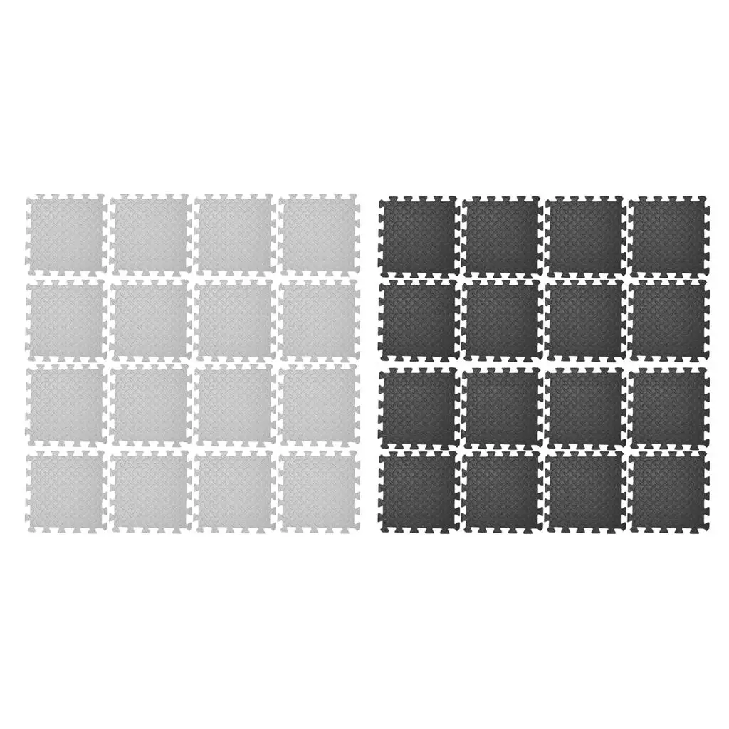 16Pieces Puzzle Exercise Mat, EVA Foam Interlocking Tiles, Protective Flooring for Gym Equipment and Cushion for Workouts
16Pieces Puzzle Exercise Mat, EVA Foam Interlocking Tiles, Protective Flooring for Gym Equipment and Cushion for Workouts