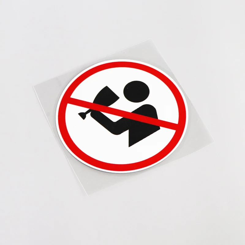 Interesting Prohibit Drinking PVC Car Sticker Motorcycle Decal Car-styling 11.4CM*11.4CM
Interesting Prohibit Drinking PVC Car Sticker Motorcycle Decal Car-styling 11.4CM*11.4CM