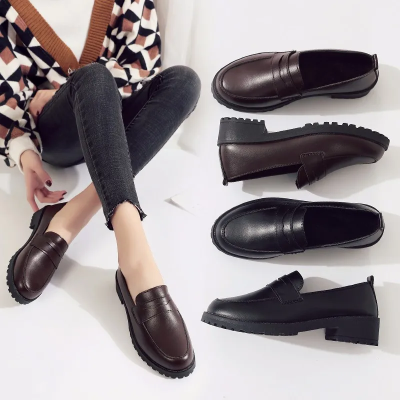 Womens Derby Shoes Low Heels British Style Modis Female Footwear Leather Preppy 2022 Retro Dress New Basic Rubber Fretwork PU
Womens Derby Shoes Low Heels British Style Modis Female Footwear Leather Preppy 2022 Retro Dress New Basic Rubber Fretwork PU