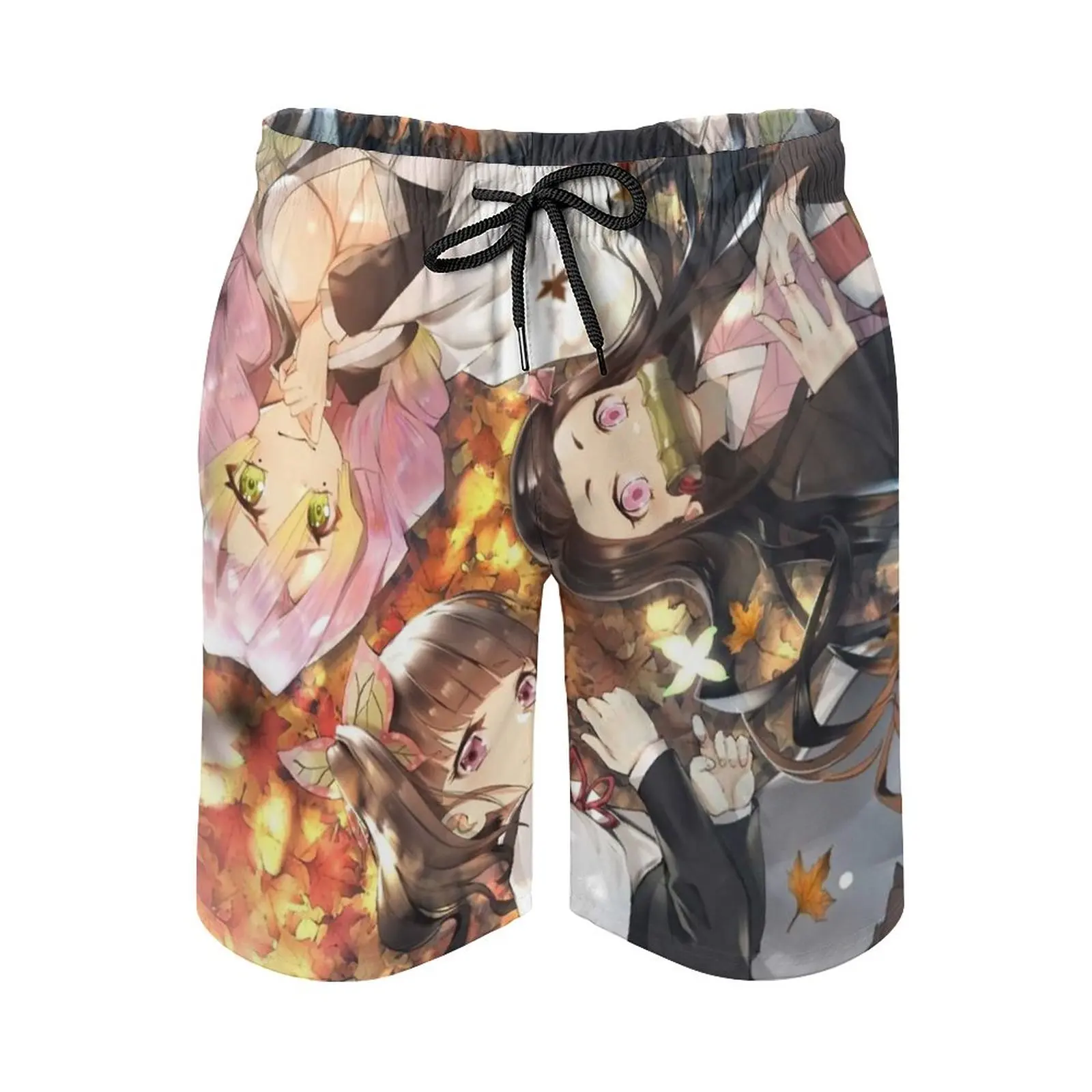 Nezuko Kanao And Mitsuri Kimetsu No Yaiba Demon Men's Swim Trunks Quick Dry Volley Beach Shorts With Pockets For Men's Nezuko 
Nezuko Kanao And Mitsuri Kimetsu No Yaiba Demon Men's Swim Trunks Quick Dry Volley Beach Shorts With Pockets For Men's Nezuko