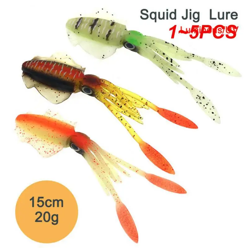 1~5PCS Luminous Simulation Squid Fake Bait Soft 3d Natural Eyes Flexible Silicon Fake Bait Lure Soft Bait 15cm 20g
1~5PCS Luminous Simulation Squid Fake Bait Soft 3d Natural Eyes Flexible Silicon Fake Bait Lure Soft Bait 15cm 20g