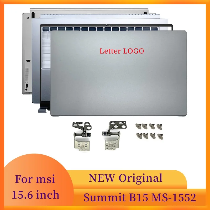 NEW For MSI Summit B15 MS-1552 Laptop Frame Case LCD Back Cover/Front Frame/Palmrest/Bottom Case Silver Laptops Case
NEW For MSI Summit B15 MS-1552 Laptop Frame Case LCD Back Cover/Front Frame/Palmrest/Bottom Case Silver Laptops Case