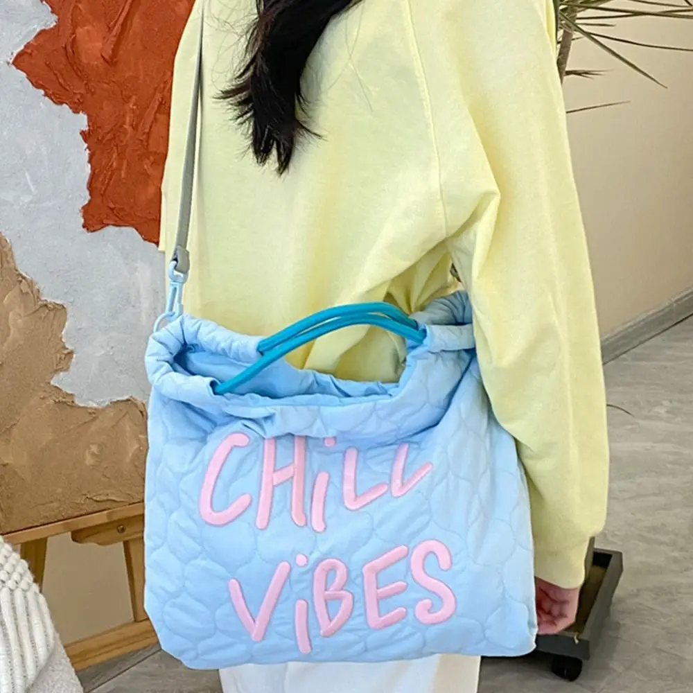 Letter Cream Color Crossbody Bag Travel Korean Style Large Capacity Embroidery Tote Bag Handbag Space Cotton Shoulder Bag Gift
Letter Cream Color Crossbody Bag Travel Korean Style Large Capacity Embroidery Tote Bag Handbag Space Cotton Shoulder Bag Gift