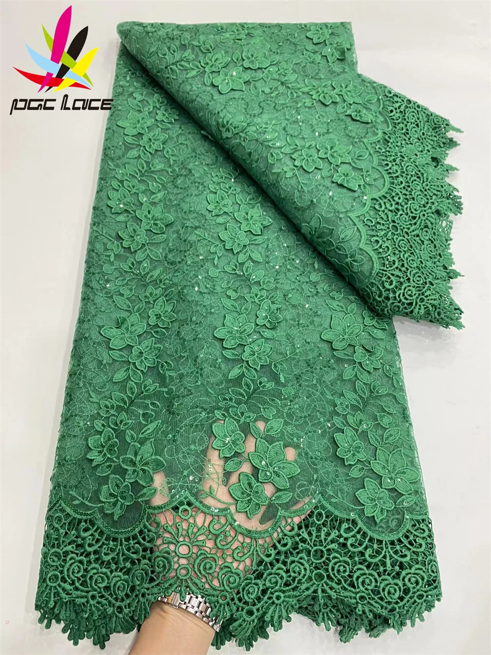 PGC French Sequins Milk Silk Lace Fabric 2022 High Quality African Embroidery Lace Fabric Nigerian Wedding Lace Fabrics LY608-7
PGC French Sequins Milk Silk Lace Fabric 2022 High Quality African Embroidery Lace Fabric Nigerian Wedding Lace Fabrics LY608-7