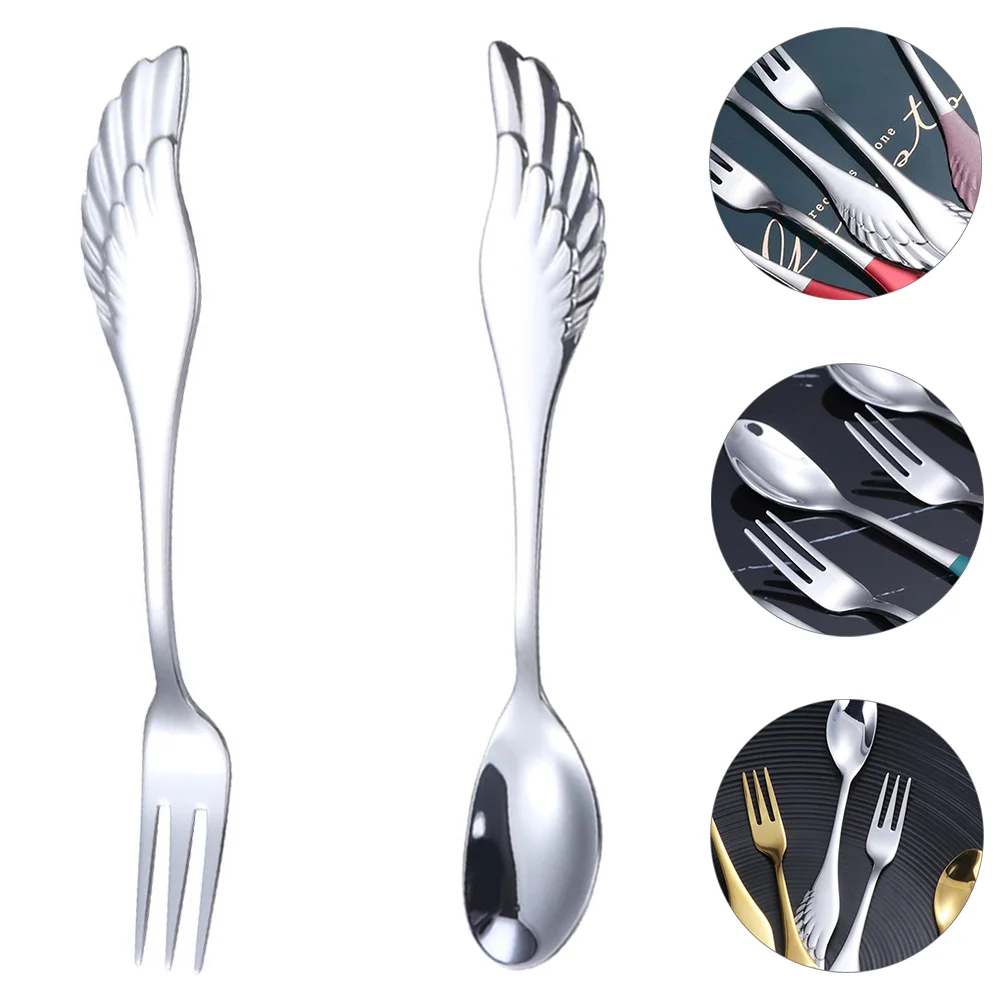Spoon Set Fork Steel Stainless Metal Forks Dessert Spoons Flatware Utensils Cutlery Eating Coffee Serving Ice Mini Camping
Spoon Set Fork Steel Stainless Metal Forks Dessert Spoons Flatware Utensils Cutlery Eating Coffee Serving Ice Mini Camping