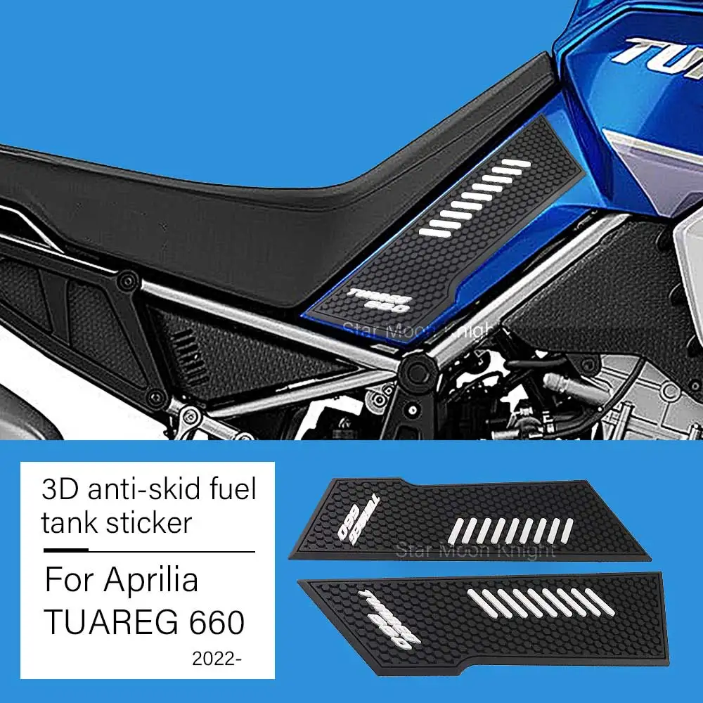 FOR APRILIA TUAREG660 Tuareg 660 2022- Side Fuel Tank Pad Decals Gas Knee Pads Traction Pads Anti-Slip Fuel Tank Pad Stickers
FOR APRILIA TUAREG660 Tuareg 660 2022- Side Fuel Tank Pad Decals Gas Knee Pads Traction Pads Anti-Slip Fuel Tank Pad Stickers