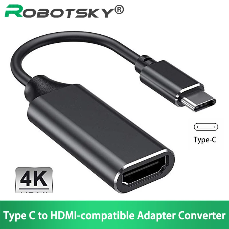 HD 4K USB C Type C Adapter USB 3.1 to HDMI-compatible Cable Adapter Converter for PC Laptop MacBook Huawei Mate 30 Samsung S8 S9
HD 4K USB C Type C Adapter USB 3.1 to HDMI-compatible Cable Adapter Converter for PC Laptop MacBook Huawei Mate 30 Samsung S8 S9
