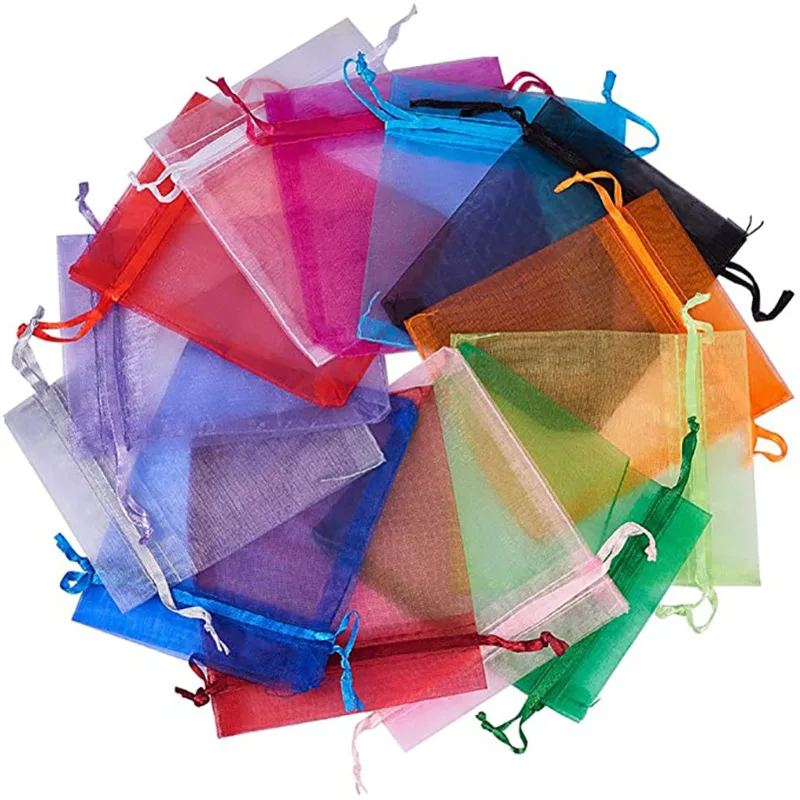 50pcs 7x9cm 9x12cm Drawstring Organza Bags Jewelry Organizer Packaging Bags Candy Wedding Gifts Pouches Sweets Pouches christmas
50pcs 7x9cm 9x12cm Drawstring Organza Bags Jewelry Organizer Packaging Bags Candy Wedding Gifts Pouches Sweets Pouches christmas