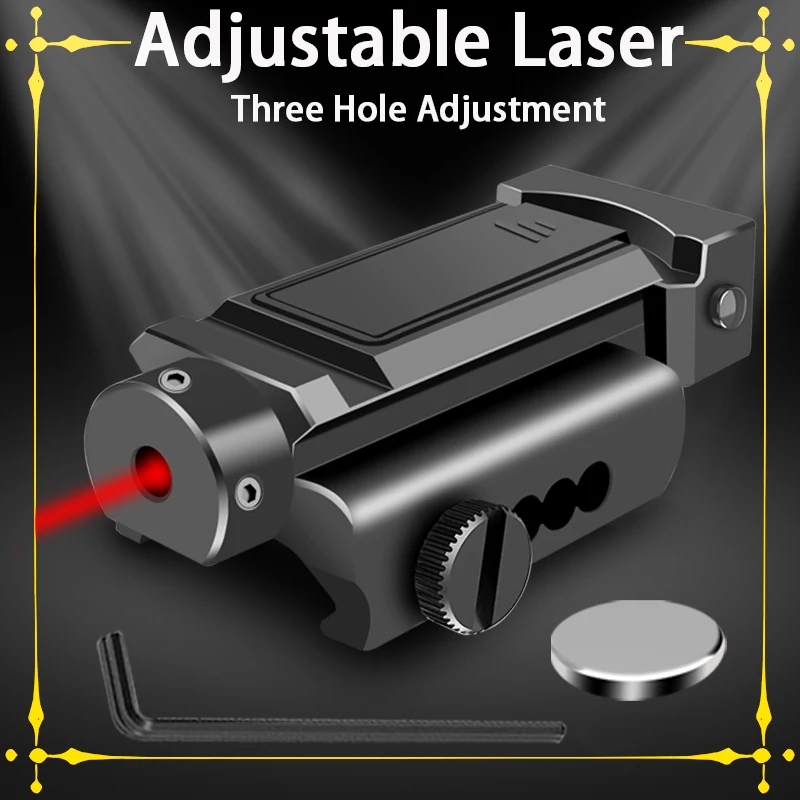 Hunting Red Dot Laser Sight Picatinny Rail Compact Laser Scope for Rifle Glock Pistol Handgun Airsoft Weapon Tactical Hunting
Hunting Red Dot Laser Sight Picatinny Rail Compact Laser Scope for Rifle Glock Pistol Handgun Airsoft Weapon Tactical Hunting