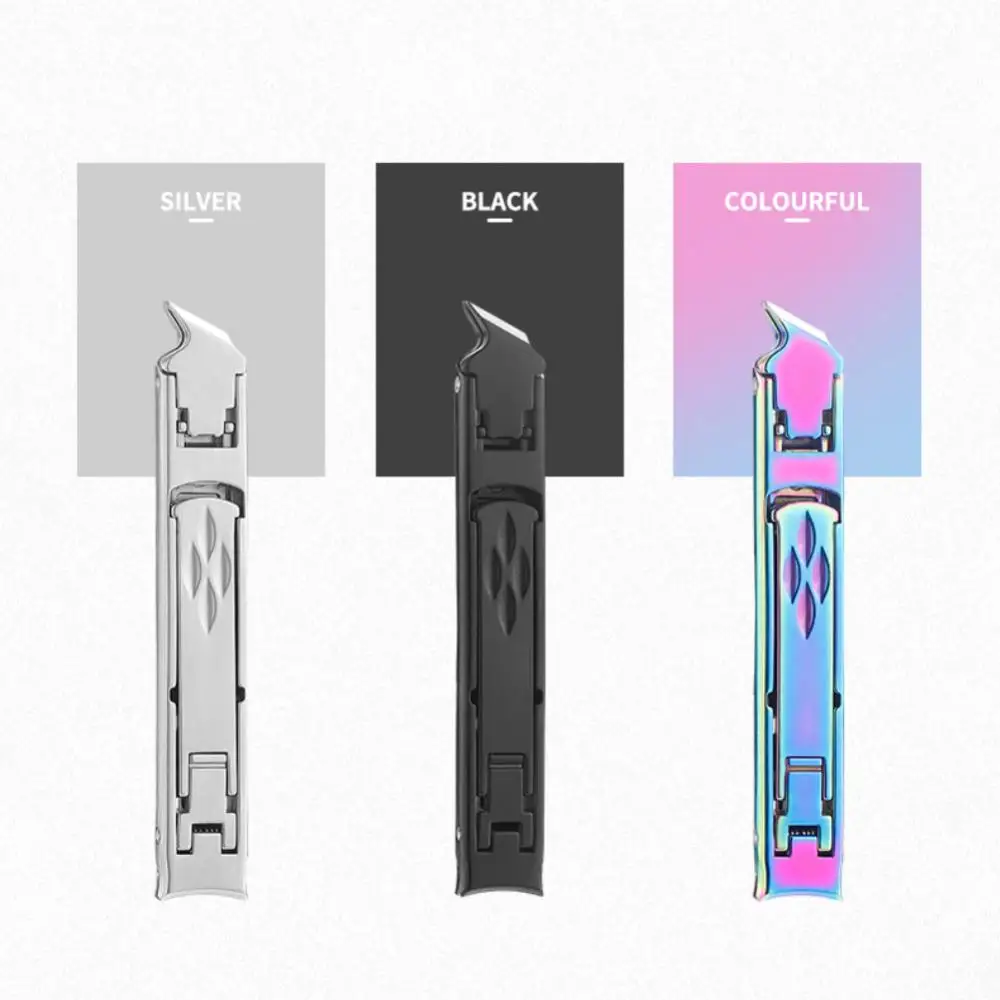 Foldable Nail Clippers Stainless Steel For Thick Nails Toe Nail Manicure Anti-splash Large Oblique Mouth Nail Scissors Tool
Foldable Nail Clippers Stainless Steel For Thick Nails Toe Nail Manicure Anti-splash Large Oblique Mouth Nail Scissors Tool
